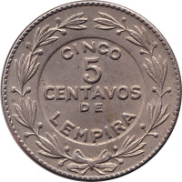 5 centavos - Honduras