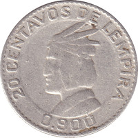 20 centavos - Honduras