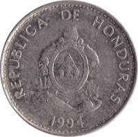 20 centavos - Honduras