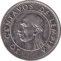 20 centavos - Honduras