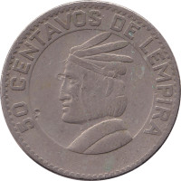 50 centavos - Honduras