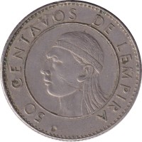50 centavos - Honduras
