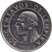 50 centavos - Honduras