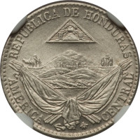 1/8 real - Honduras