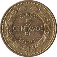 5 centavos - Honduras