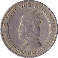 50 centavos - Honduras