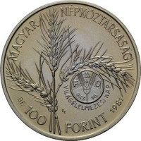 100 forint - Hongrie