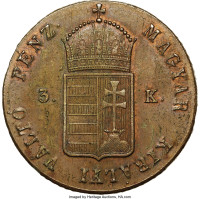 3 krajczar - Hungary