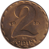 2 forint - Hongrie