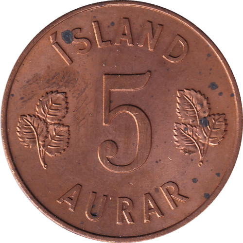 5 aurar - Islande