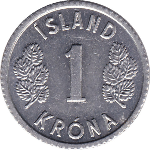 1 krona - Islande