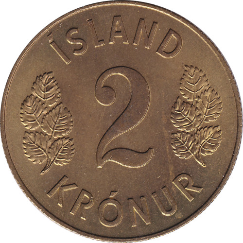 2 kronur - Iceland