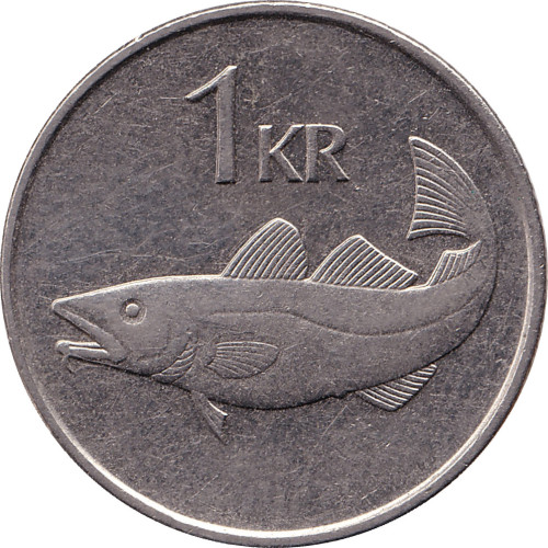 1 krona - Islande