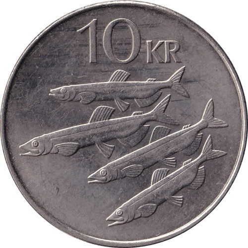 10 kronur - Islande