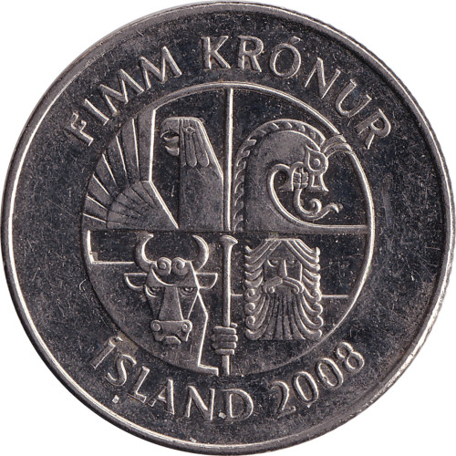 5 kronur - Iceland