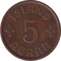 5 aurar - Islande