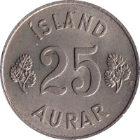 25 aurar - Islande