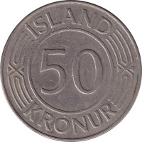 50 kronur - Iceland