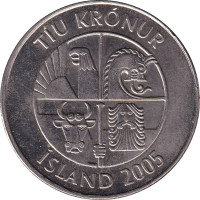 10 kronur - Iceland