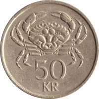 50 kronur - Iceland