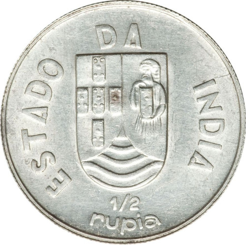 1/2 rupia - India