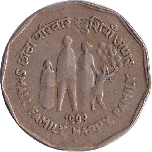 2 rupees - Inde