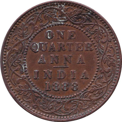 1/4 anna - India