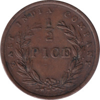 1/2 pice - India