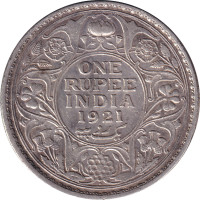 1 rupee - India