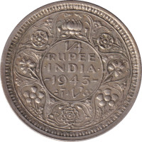 1/4 rupee - India