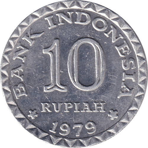 10 rupiah - Indonesia