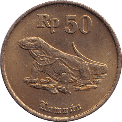 50 rupiah - Indonésie