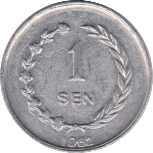 1 sen - Indonesia