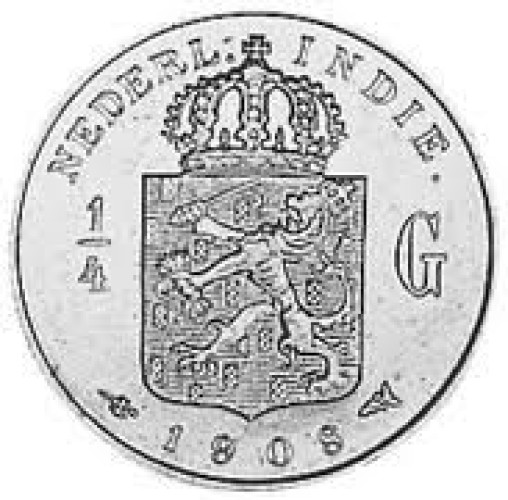 1/4 gulden - Indonésie