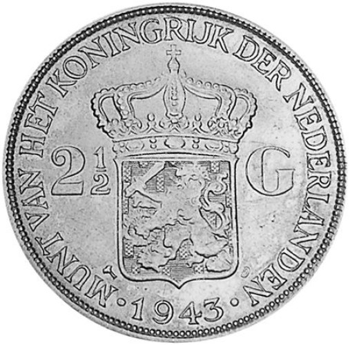 2 1/2 gulden - Indonésie