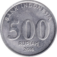 500 rupiah - Indonésie