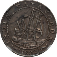 1/2 gulden - Indonésie