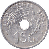 1 sen - Indonesia