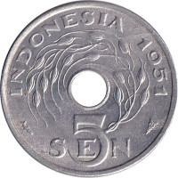 5 sen - Indonesia