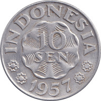 10 sen - Indonesia