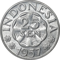 25 sen - Indonesia