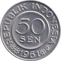 50 sen - Indonésie