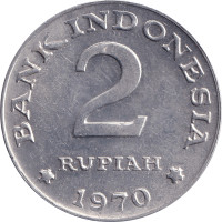 2 rupiah - Indonésie