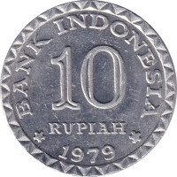 10 rupiah - Indonesia