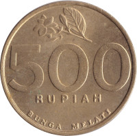 500 rupiah - Indonesia