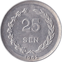 25 sen - Indonesia