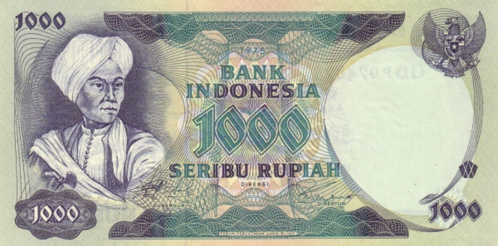 1000 rupiah - Indonesia