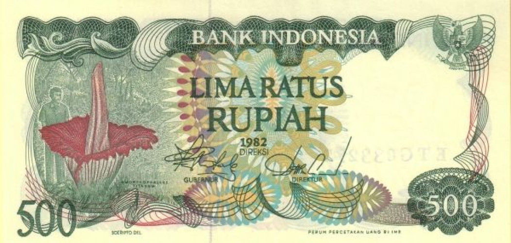 500 rupiah - Indonesia