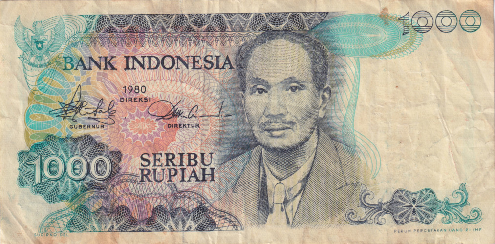 1000 rupiah - Indonésie