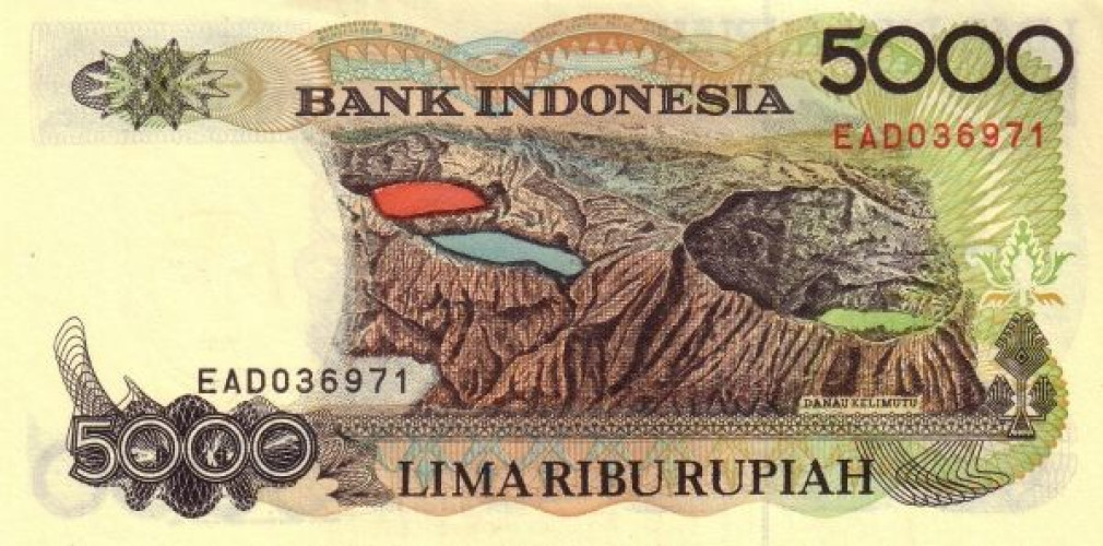 5000 rupiah - Indonésie